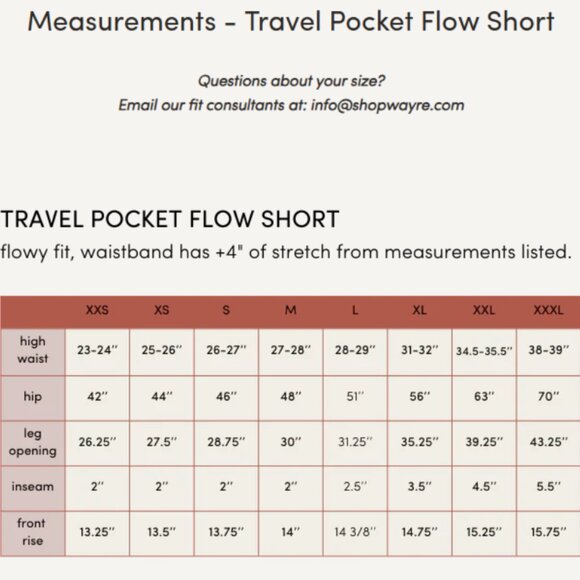 Wayre Travel Pocket Flow Short Clay Size Medium - EXCELLENT CONDITION - Picture 6 of 7